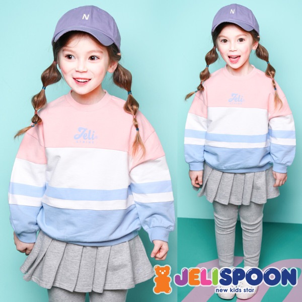 HITラッキースカート上下服/子供服