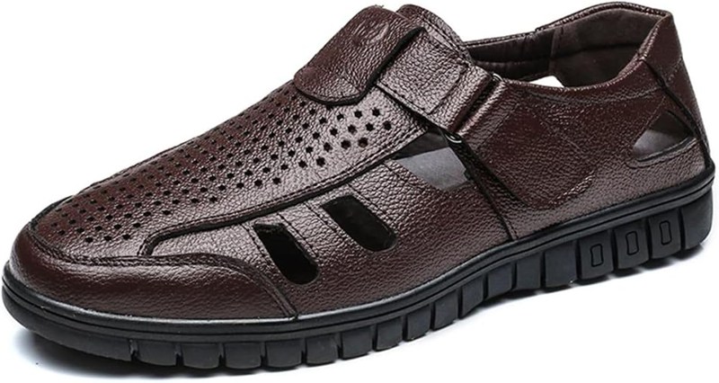 夏 メッシュ ビジネスサンダル メンズ 軽量 通気 カジュアルシューズ 革靴 ローファー 紳士靴 スリッポン ウォーキング ドライビングシューズ おしゃれ