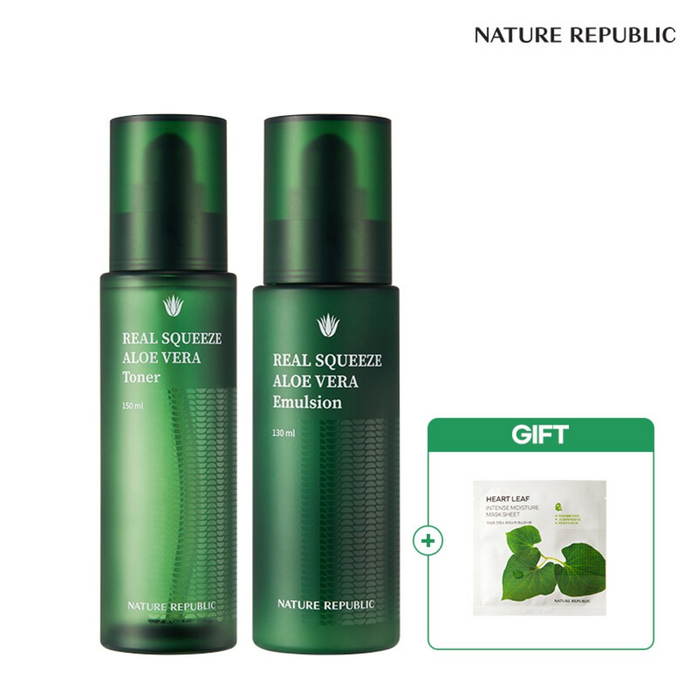 リアルスクイズトナー+エマルジョン(+ギフト贈呈)150ml 150ml