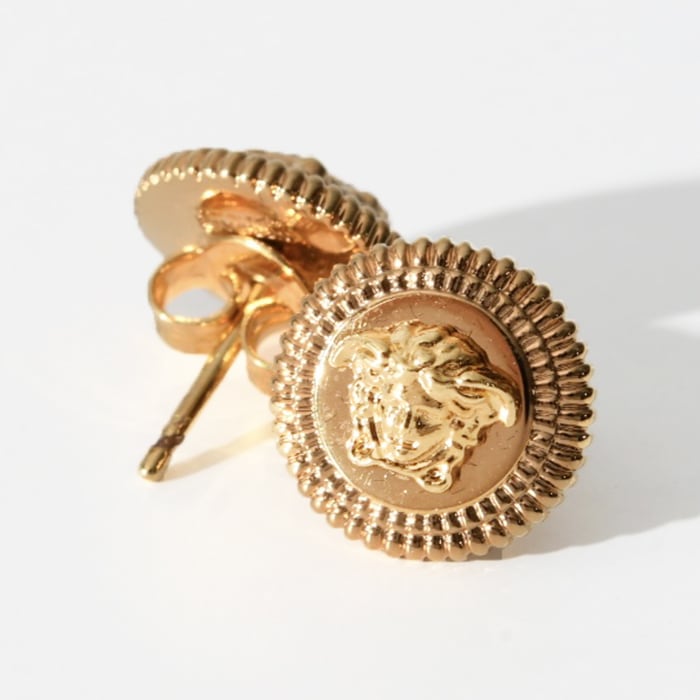 VERSACE ヴェルサーチェ ピアス アクセサリー メドゥーサ ピアス 1005333 1A00620 メンズ GOLD ゴールド 金 新作