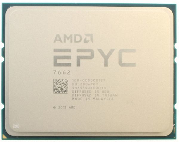 AMD EPYC 7662 64C 2GHz 3.3GHz 256MB Socket SP3 2P 225W