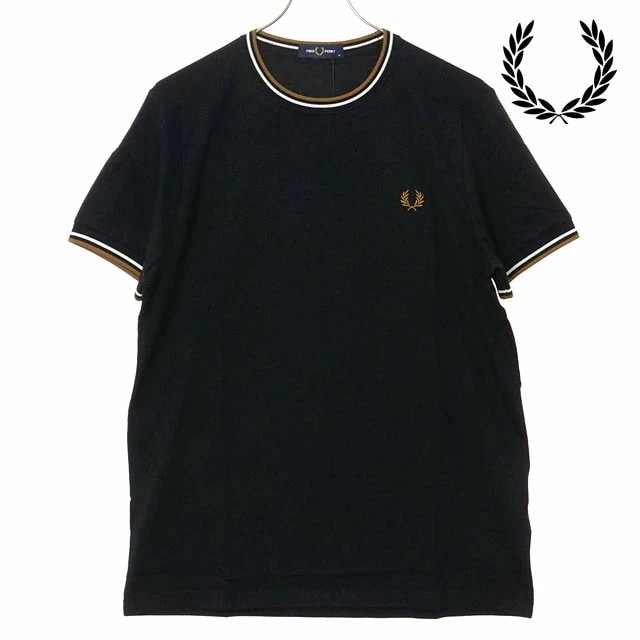 メール便 メンズ ツインティップド Tシャツ [M1588V-P69] トップス 半袖 クルーネック ブラック BLACK 正規取扱店