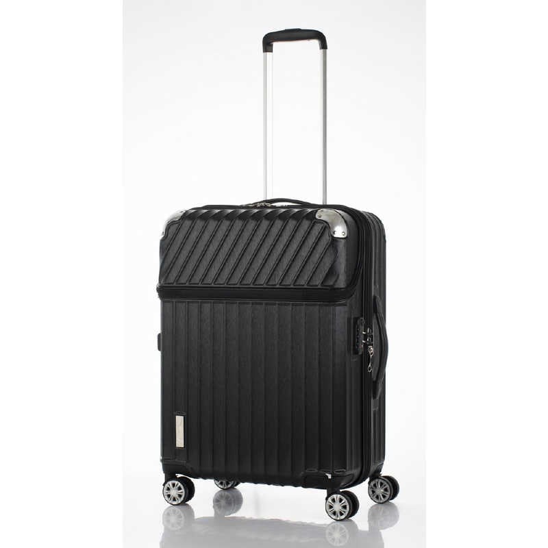 協和　スーツケース TRAVERIST(トラベリスト)MOMENT(モーメント) ヘアラインブラック [TSAロック搭載 /35L(43L) /2泊～3泊]　76-20295
