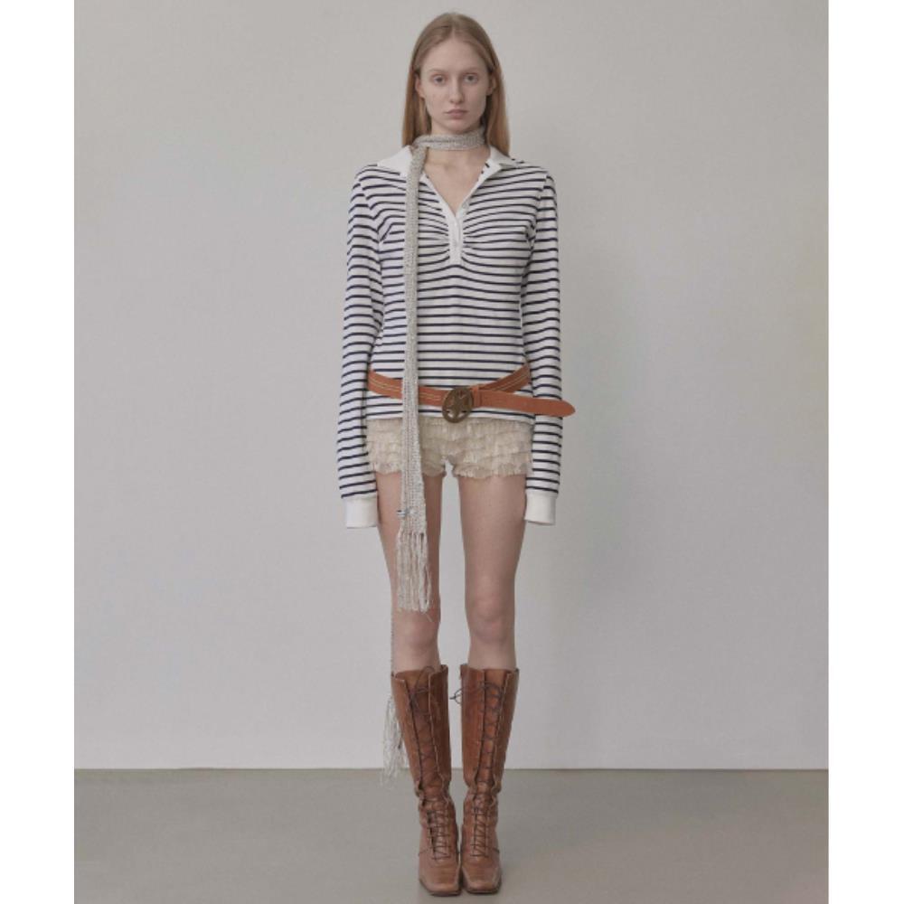 スカルプター Skinny Sequin Scarf Silver SC24A602GY