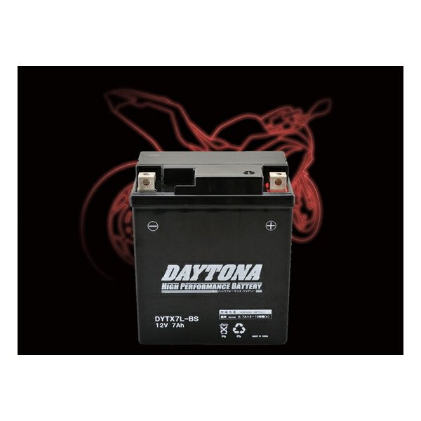 バッテリー ハイパフォーマンスバッテリー DYTX7L-BS MFタイプ D92879バッテリー