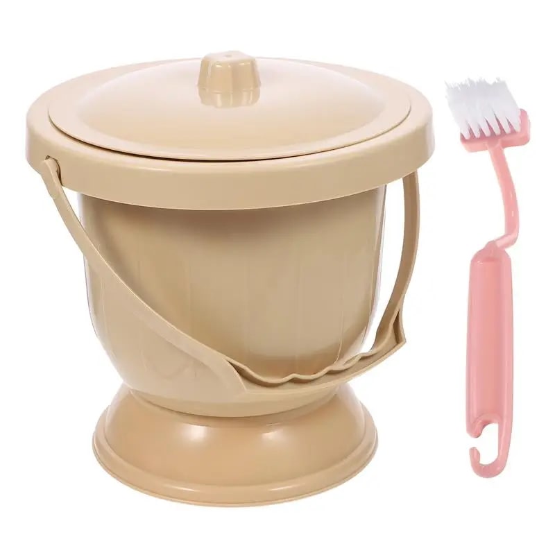 ポッターバケットとトイレボトル,トラベルバッグ,ポータブル,ベッドルーム,プラスチックベッドサイド,大人用