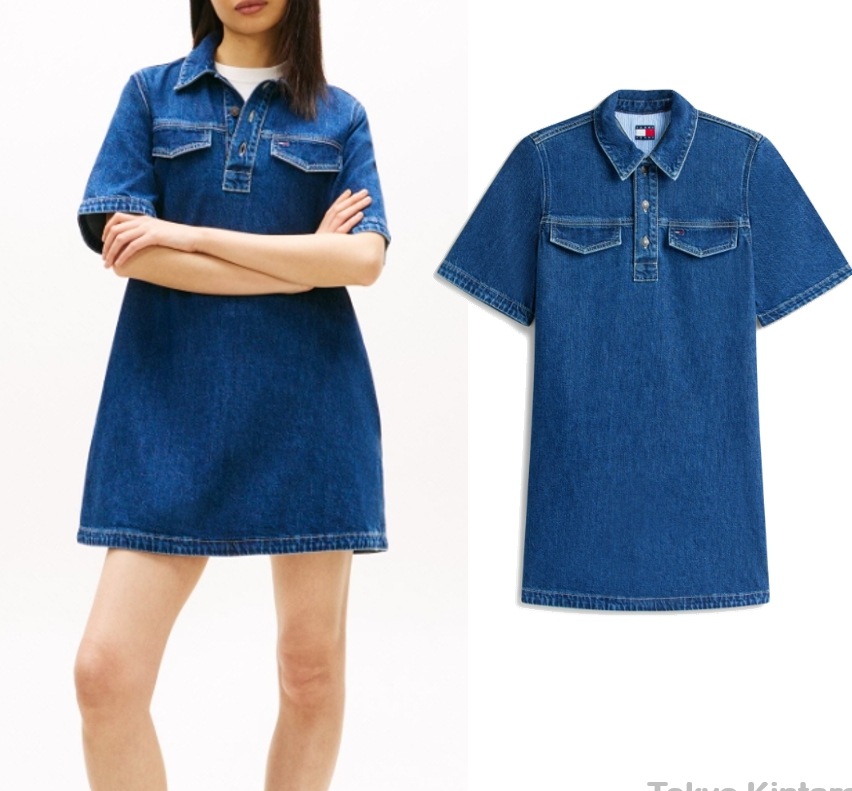 Denim Dress (T32G1NOP15TWT11A5)