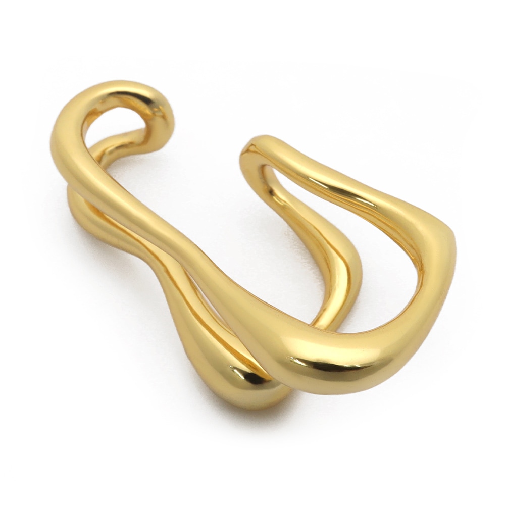 925 イヤーカフ ダブルライン [cec044]