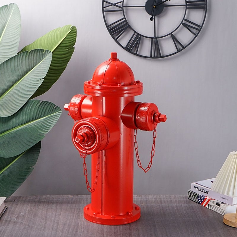 【急速出荷!】レトロ 消防栓 オブジェクト アイアン製レトロ