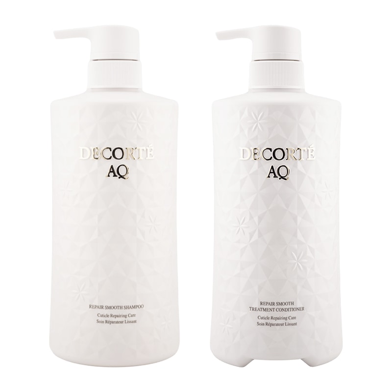 ＡＱ リペア スムース シャンプー トリートメント コンディショナー セット フローラルウッディの香り[ギフトラッピング対応]