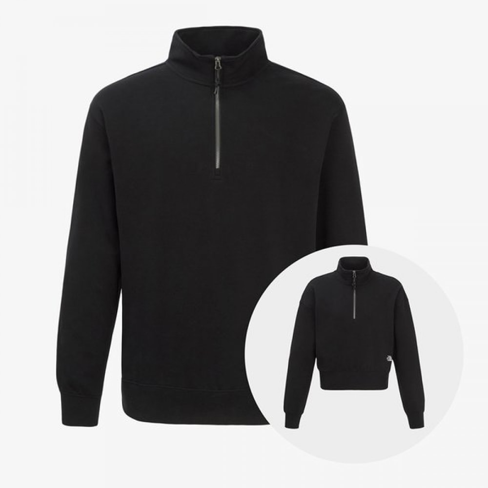ノースフェイス コア ハーフジップ BLACK NM5MR01B