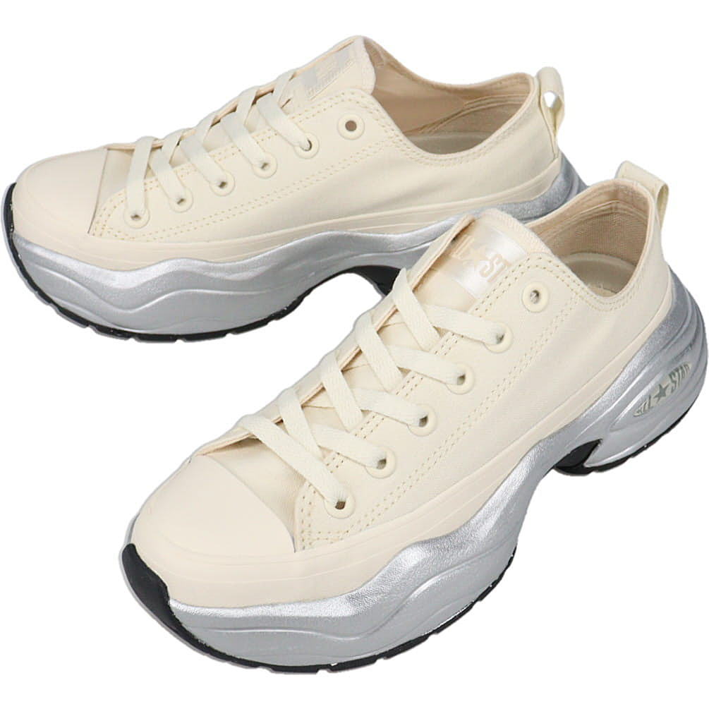 正規品 オールスター R サージトレーナー MT オックス エクリュ/メタリックシルバー ECR/MSV