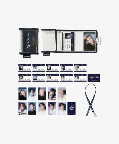 [NIGHTGARDEN] 予約中 TREASURE PVC CARD WALLET 4,641円
