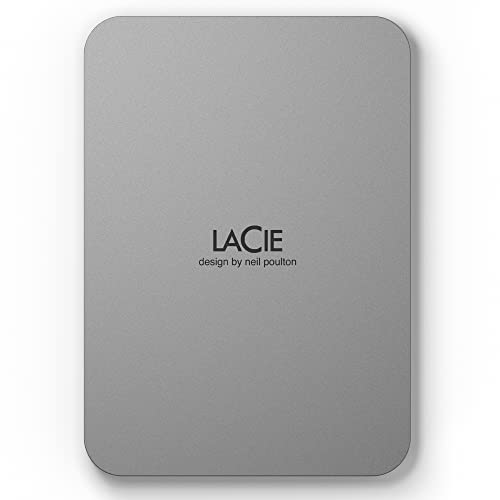 ラシー LaCie 外付けHDD ハードディスク 2TB Mobile Drive Mac/iPad/Windows対応 ムーン・シルバー STLP2000400