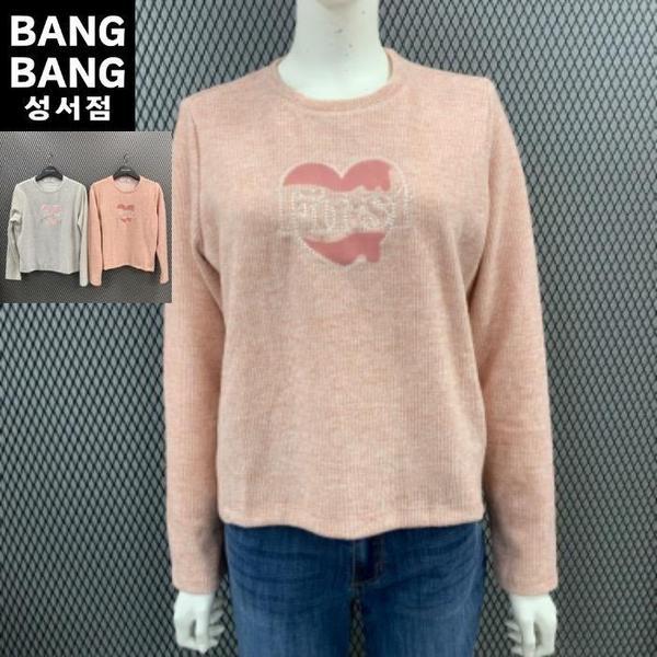 HC04 秋冬 女性 ラウンドハート 長袖Tシャツ きれいで暖かくニットのような (S41298426)