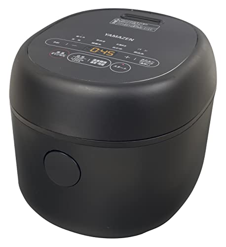 炊飯器 マイコン式 3合 一人暮らし 炊き分けメニュー11種 低温調理 パン機能 クリーニングモード搭載 保温 予約 玄米 雑穀米 ブラック YJR-DM051(B)