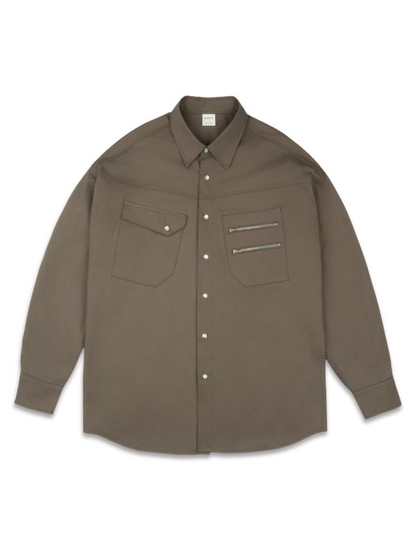 ウエスタンジッパーシャツ