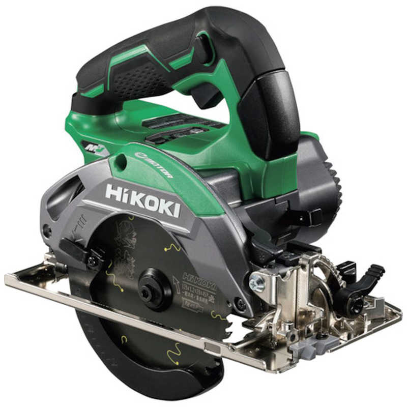 HiKOKI　HiKOKI コードレスリフォーム用丸のこ 36Vマルチボルト 125mm(黒鯱チップソー付) 本体のみ　C3605DBSKNN