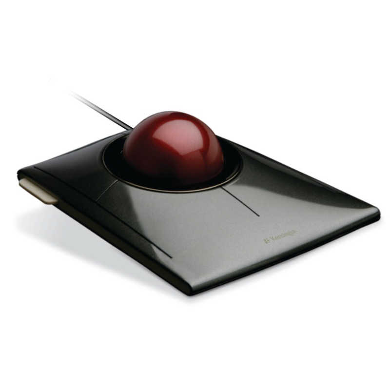 ケンジントン　マウス トラックボール Slimblade [レーザー /有線 /4ボタン /USB] ブラック　K72327JP