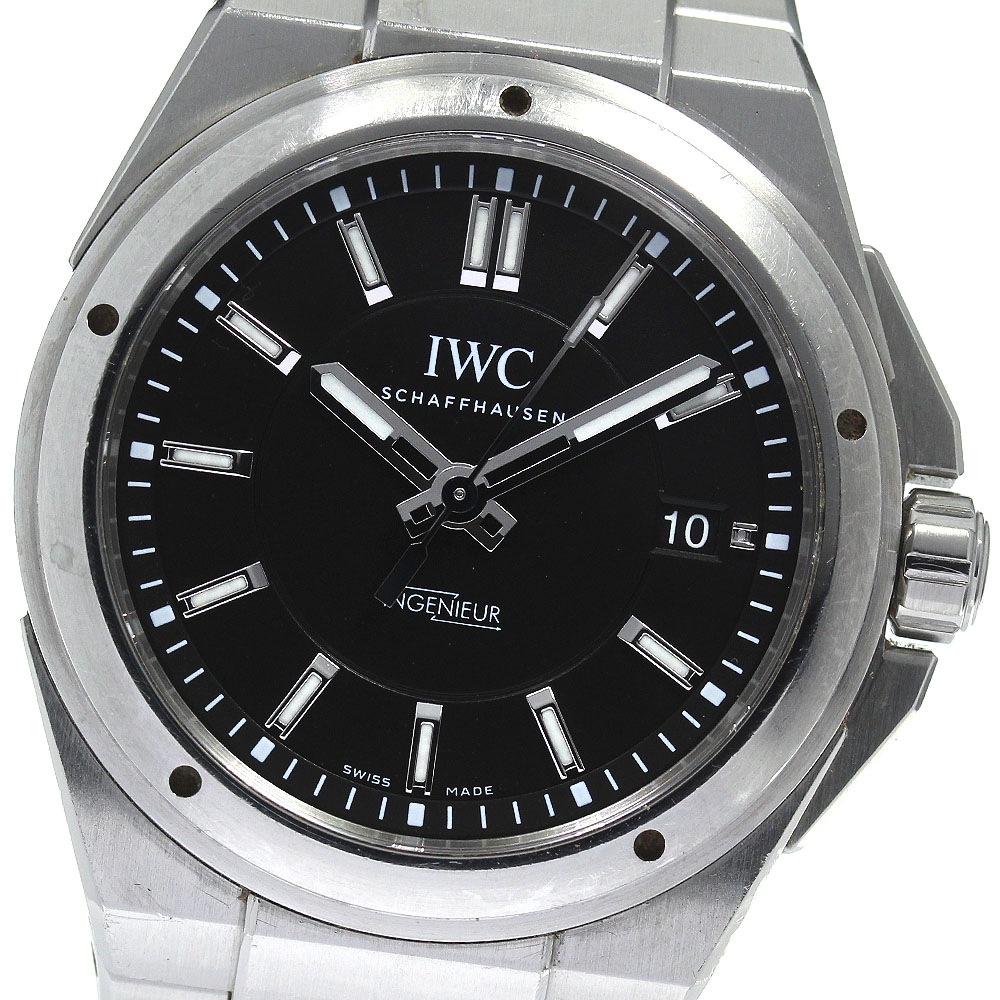 IWC IWC SCHAFFHAUSEN IW323902 インヂュニア デイト 自動巻き メンズ _813203【中古】