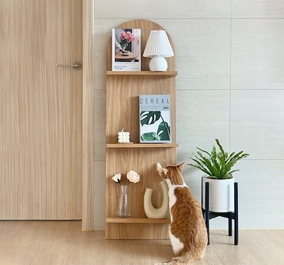 Qoo10] WOODRAY マガジンラック 韓国インテリア 木製 ラ : 家具