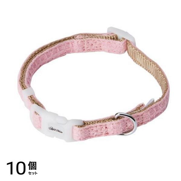 アドメイト ハーティウォーク カラー SS 超小型犬用首輪 ピンク 1本入 (A57641) 10個セット