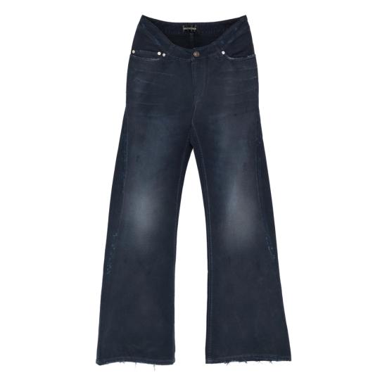 BALENCIAGA Women Denim Pants 848019 TTW64 8074 BLUE