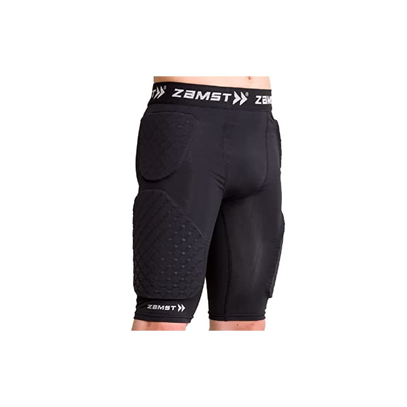 ザムスト(ZAMST) パッド付ショーツ BRAVE-PAD SHORTS 7581cm Mサイズ 388902 ブラック