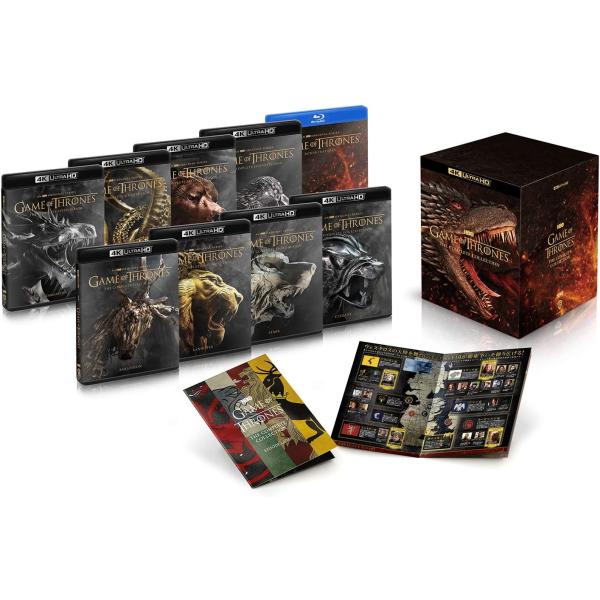 ゲーム・オブ・スローンズ第一章最終章4K ULTRA HD コンプリート・シリーズ/ピーター・ディンクレイジ[Blu-ray] 20,985円