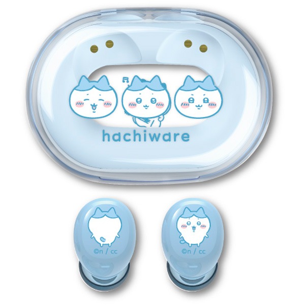 グルマンディーズ CK-64B 完全ワイヤレス　Bluetoothイヤホン（ハチワレ） CK64B