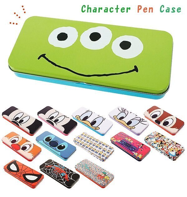Qoo10] ディズニー 缶ペンケース キャラクター 通販 カンペ