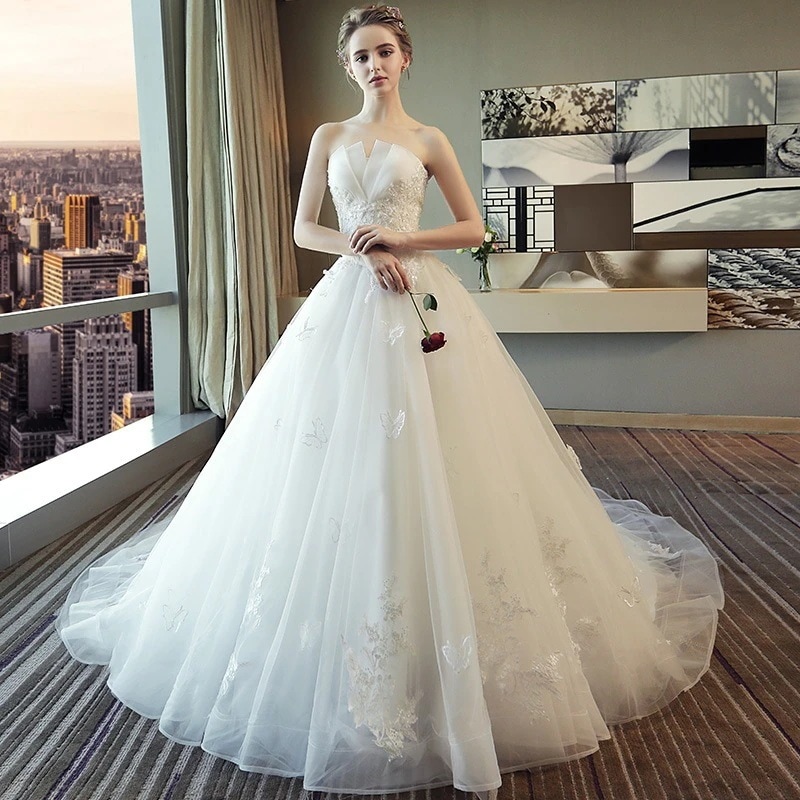 パーティードレス人気 2023 新作 高級感 気質 ワンピース 花嫁ロングドレス 結婚式ワンピース 結婚式 ドレス韓国ファッション