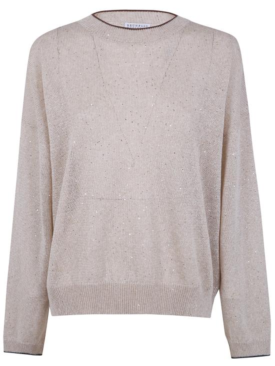 BRUNELLO CUCINELLI Women Sweater MDT796410 CUW40 BEIGE