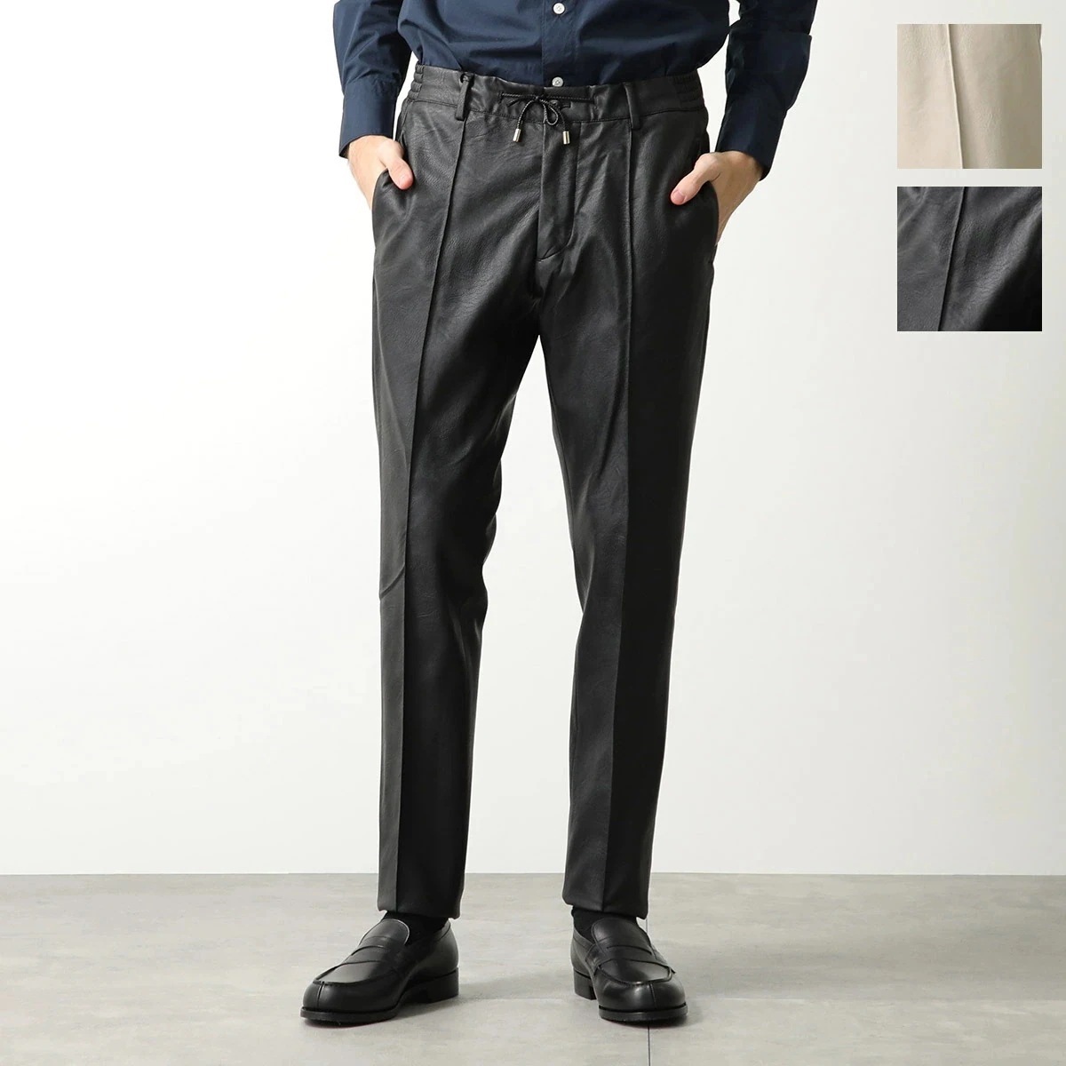 giabs ARCHIVIO ジャブスアルキヴィオ フェイクレザーパンツ MASACCIO GOLD A5419 マサッチョ ゴールド 70周年記念モデル メンズ パンツ カラー2色 21,517円