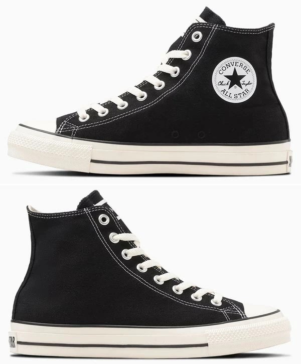 オールスター R ハイカット R HI / NE31312370 メンズ レディース ブラック 黒 スニーカー