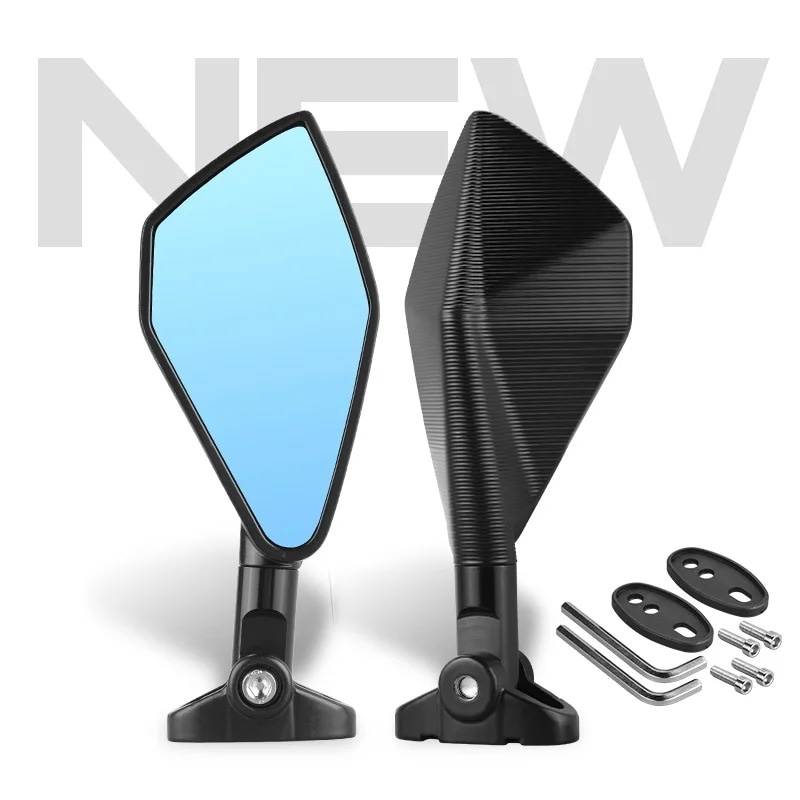 ホンダ ヤマハ スズキ モーターサイクル用バックミラー サイドミラー モーターサイクル スクーター ストリート アクセスポイントを備えたモーターサイクルミラー 2pcs