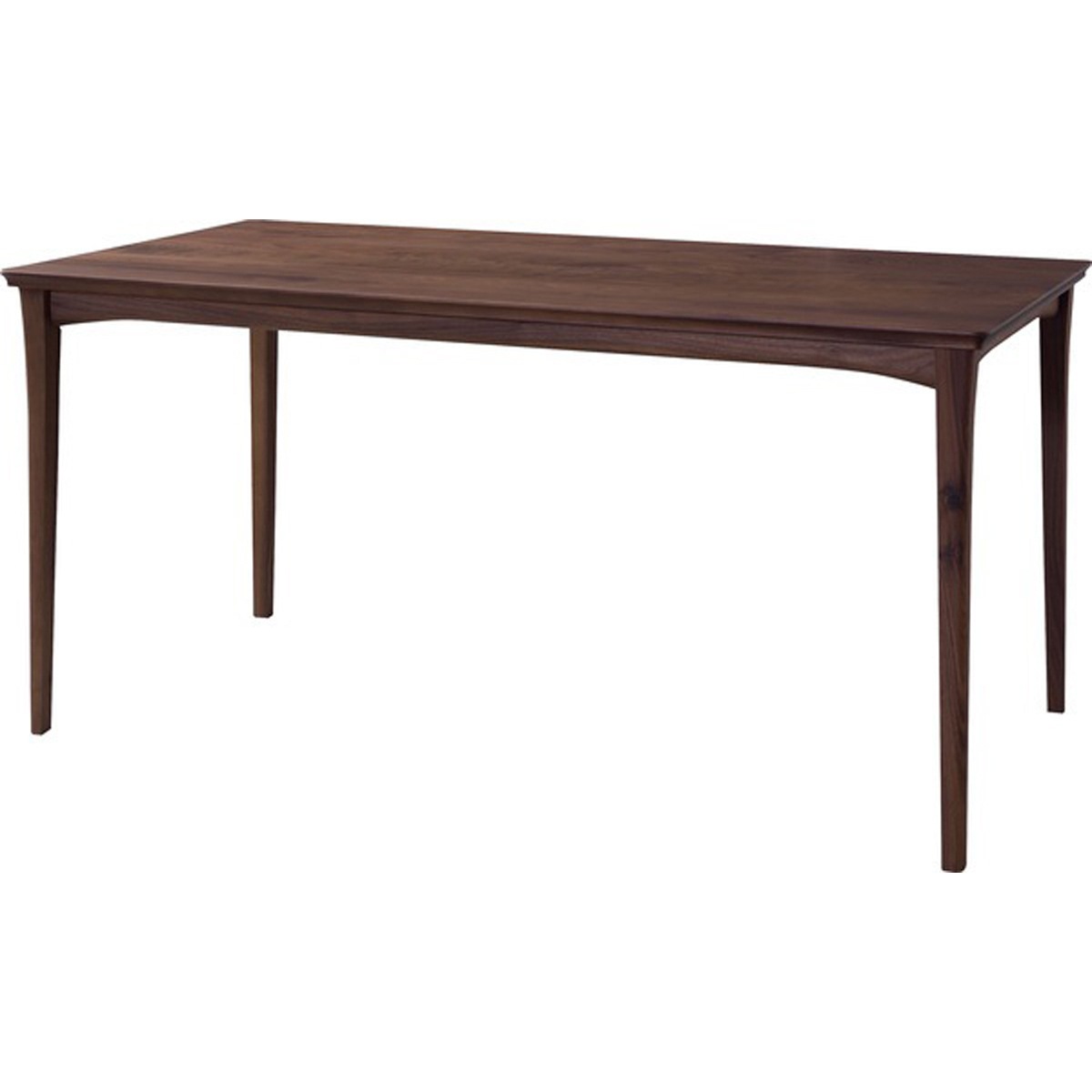 ダイニングテーブル 天然木 ウォルナット ウレタン塗装 JPT-OM-61