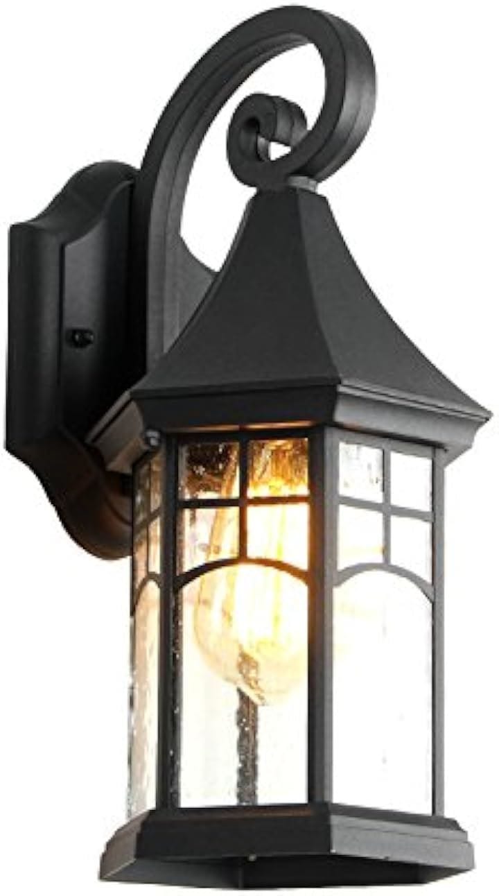 KY LEE 壁掛けライト ポーチライト 照明 LED レトロ 北欧風 玄関照明 外灯 節電対応 ランプ 門灯 壁掛け照明 ウォールライト アンティーク風 屋外 ガーデン(BD-014)