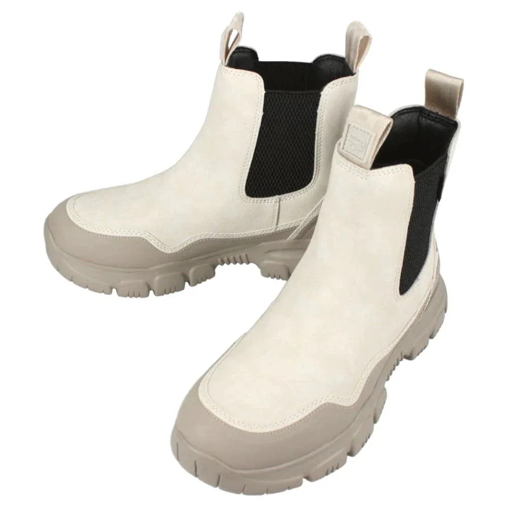 正規品 サイドゴアブーツ トレック チェルシー AT TREKCHELSEA AT リネン/トープ SK-201 01U