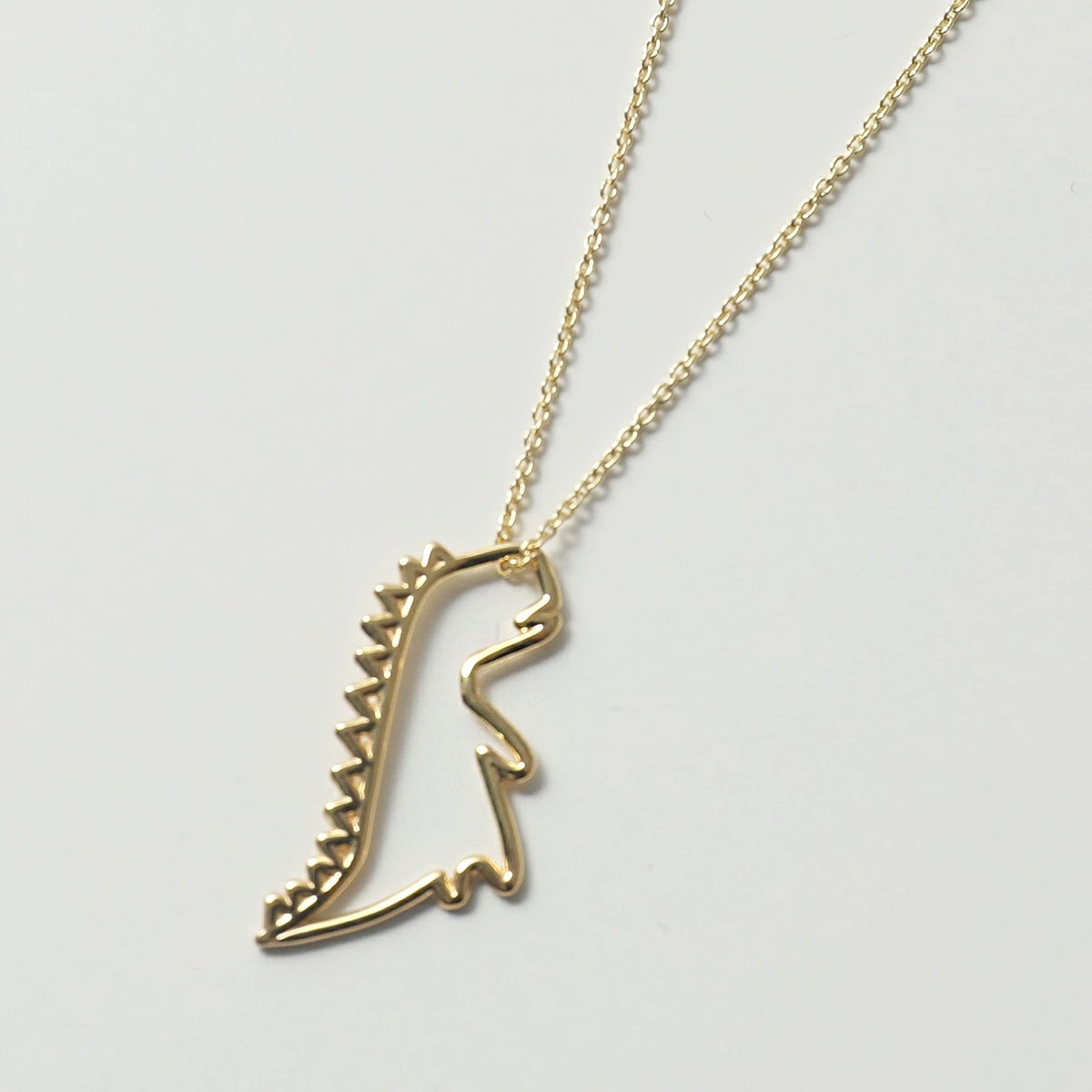 ALIITA アリータ DINO PURO NECKLACE ROLO ネックレス 恐竜 モチーフ ペンダント アクセサリー YELLOW-GOLD-9KT レディース