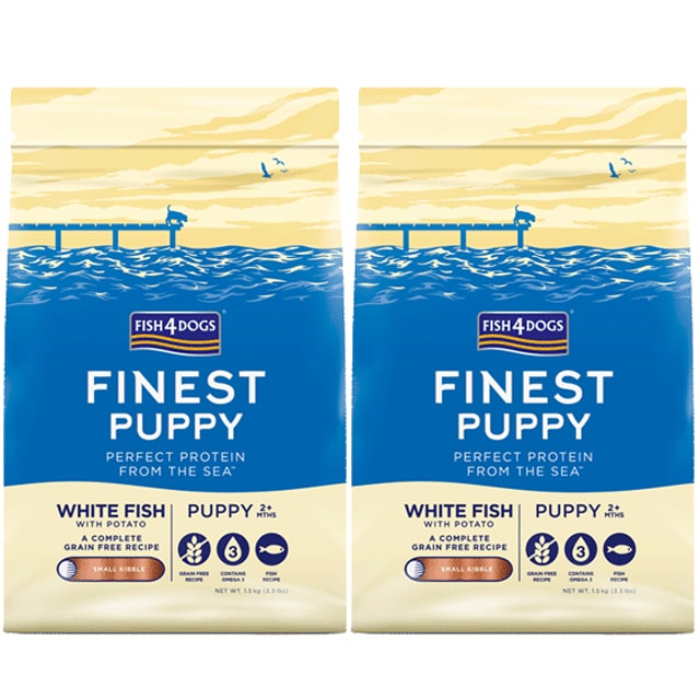 フィッシュ4 ドッグ パピー 小粒 1.5kg 2個セット 7,603円