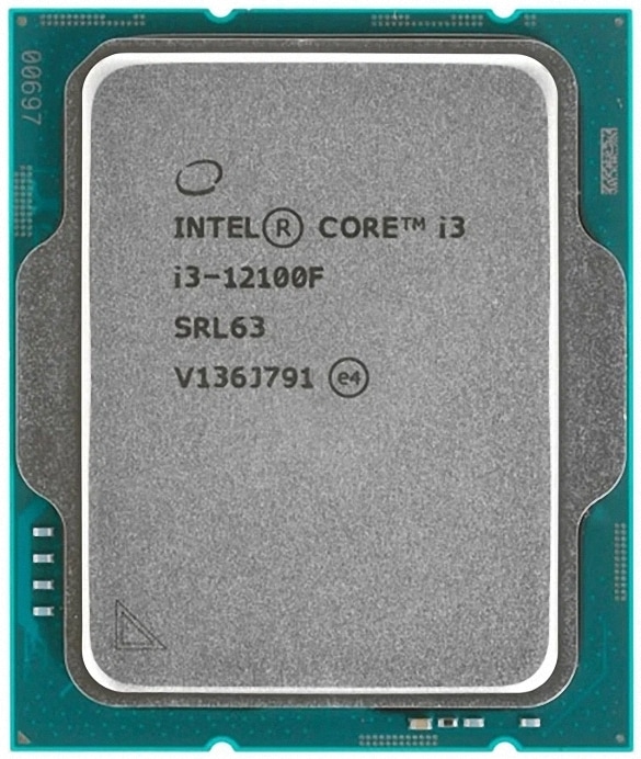 Intel Core i3-12100F SRL63 4C 3.3GHz 12MB 58W LGA1700 CM8071504651013 9,614円