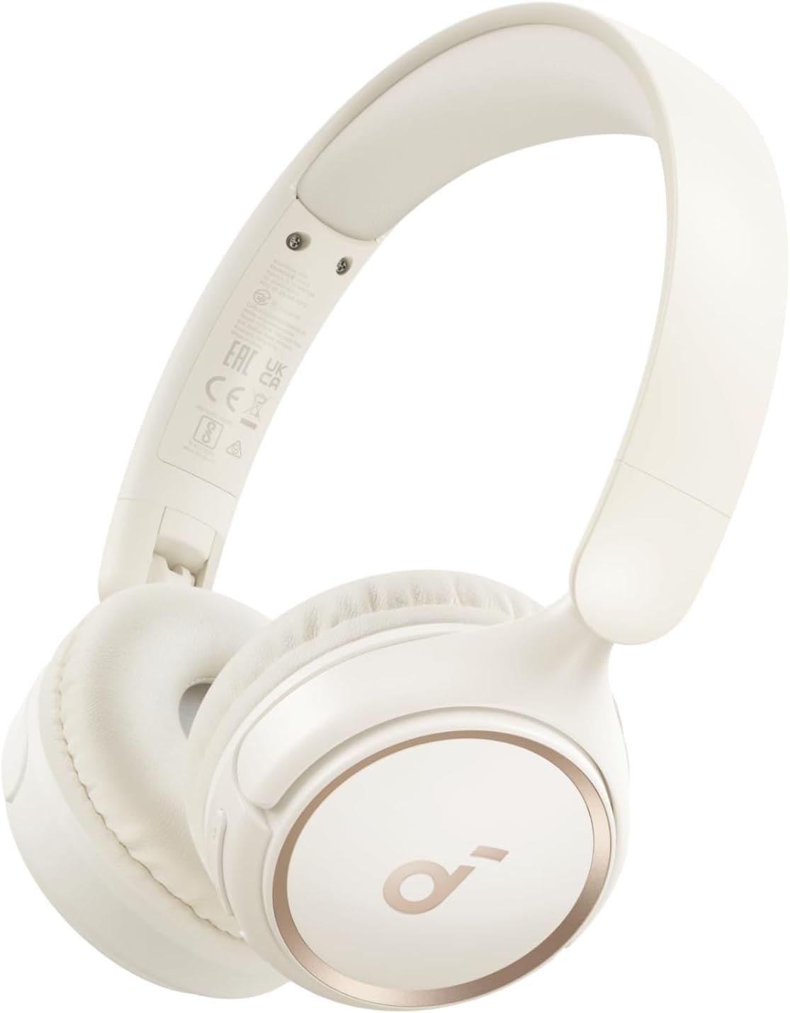 Anker Soundcore H3i (Bluetooth 5.3 ワイヤレス オンイヤーヘッドホン)最大7時間音楽再生 軽量設計ワイヤレス・有線接続マルチポイント対応通話対応オフホワイト