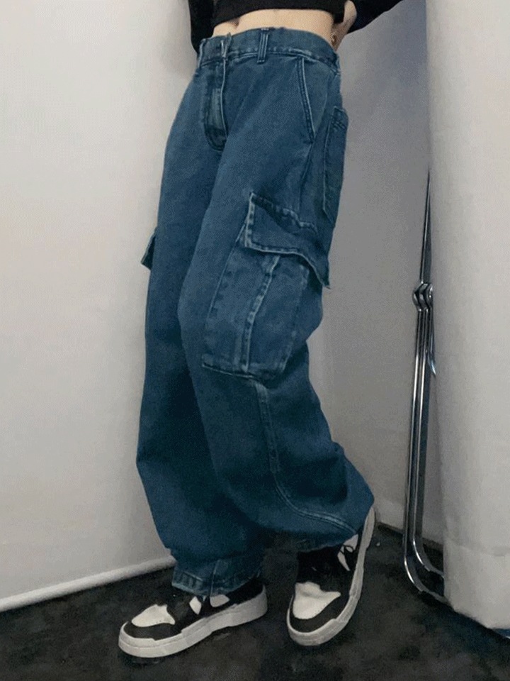 denim cargo pants (3colors!) 5,040円