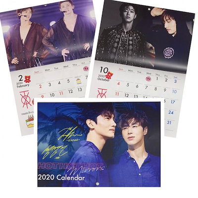 TVXQ 東方神起 ユノ チャンミン  2020 壁掛け カレンダ...のサムネイル
