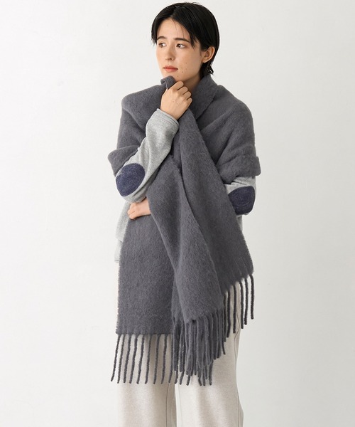 [最安値挑戦]ストール ベビーアルパカマフラー レディース