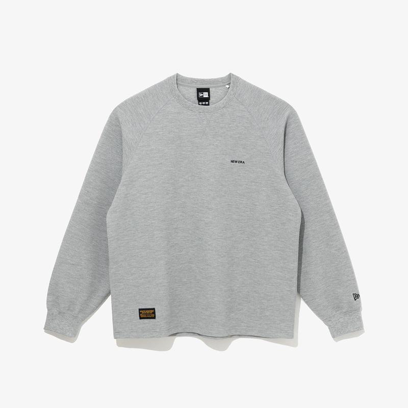 オリジネーターズ ワッフル 長袖Tシャツ ヘザーグレー 14741973