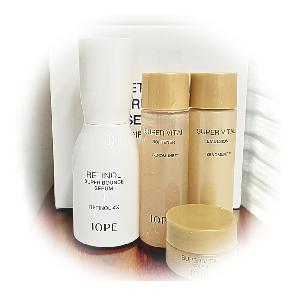 レチノール スーパー バウンス セラム 大容量セット [ハリ+シワ改善+保湿]