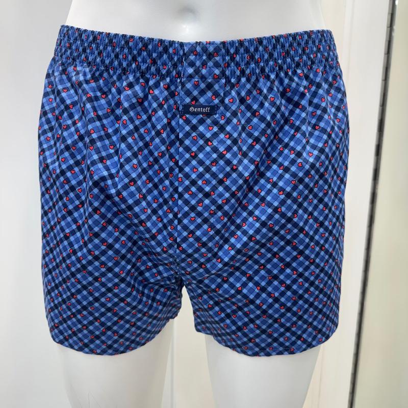 綿100 ハート 男性 トランクス TP8994BL