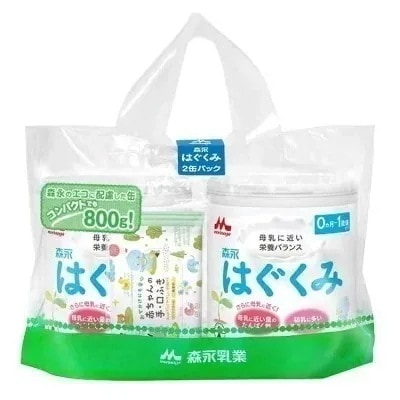 森永 ドライミルク はぐくみ 大缶800g 2缶パック 粉ミルク はぐくみ ベビーミルク 0から1歳頃 メガ割